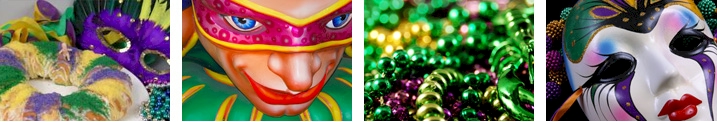 Mardi Gras is French for "Fat Tuesday - New Orleans, Louisiana