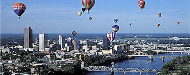 Hot Air Balloon Festival over the Arkansas River